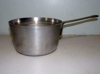 Vintage Wear Ever Aluminum 2 - 3/4 " Quart Pot 4342 1/2 Old Heavy Well Made