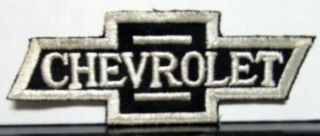 1960s 1970s Vintage Chevrolet Bow Tie Embroidered Patch Orig Corvette Camaro