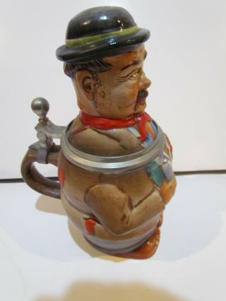 Vintage Goebel Character Pottery Beer Stein