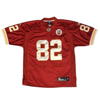 Dwayne Bowe Kansas City Chiefs On Field Reebok Jersey Authentic Stitched Size 48
