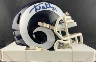 Aqib Talib Autographed Signed Mini Helmet Los Angeles Rams Psa Dna Broncos