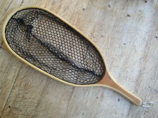 Vintage Brodin Fly Fishing Wood Landing Net