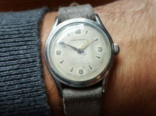 Rare Vintage Girard Perregaux Gyromatic 1950s Casual Dress Wrist Watch