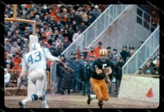 Paul Hornung Green Bay Packers (blurry Image) Vintage 35mm Football Slide