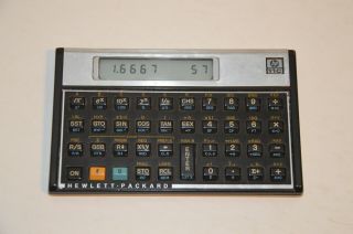 Hp 11c Scientific Calculator Handheld Hewlett Packard Vintage Usa W/batteries