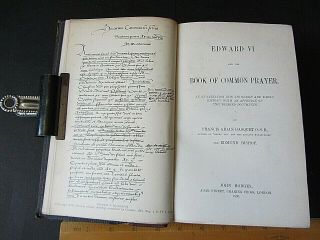 Edward Vi & The Book Of Common Prayer - Francis A.  Casquet/e.  Bishop - Hb 1890