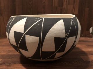 Antique Museum Quality Large Rare Acoma Pueblo Pottery Pot Lucy M.  Lewis