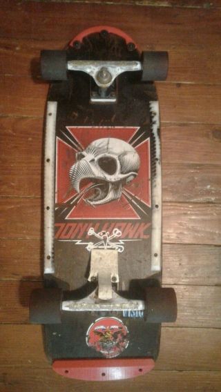 Vintage Powell Peralta Tony Hawk Complete Skateboard - Black