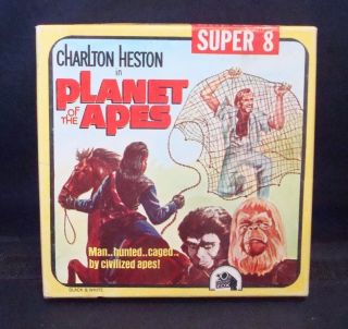 Vintage 1968 " Planet Of The Apes " 8 Mm Film Ken Films