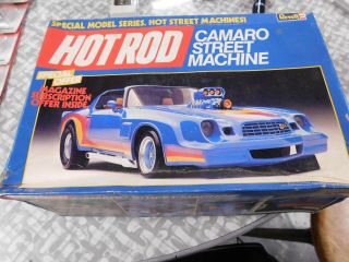 Hot Rod Camaro Street Machine 1/25 Scale Revell Kit 7117