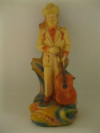 Ernest Tubb Vintage Chalkware Country Western Singer Grand Ole Opry Music Guitar