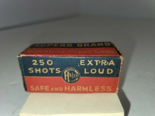 Vintage Halco Brand 5 50 Shot Rolls For Cap Gun Nos