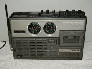 Vintage Electrohome M22 - 801 Radio Boombox Tv & Cassette Deck