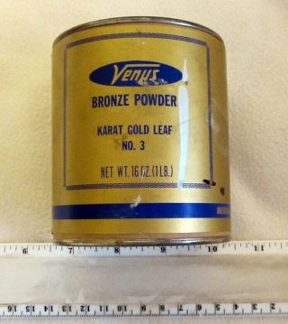 Vintage - Venus Bronze Powder - Karat Gold Leaf No.  3