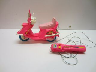 Vtg Arco Remote Control Fashion Barbie Doll Toy Scooter