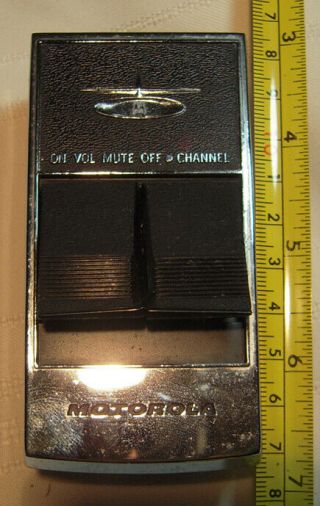 Vintage Motorola Two Button Television Remote Control