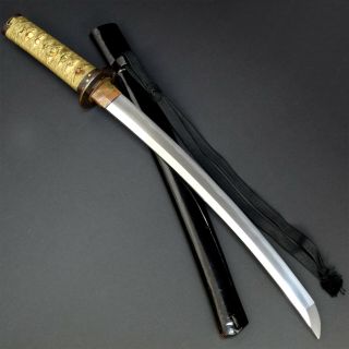 Authentic Nihonto Japanese Katana Sword Wakizashi W/koshirae Antique Nr