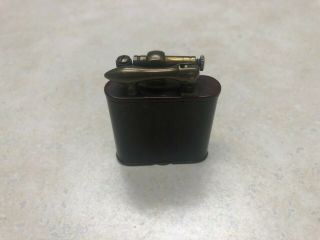 Vintage Bakelite & Brass Lift Arm Lighter Unmarked