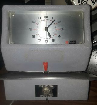 Vintage Simplex Time Clock Model Jcp1r3