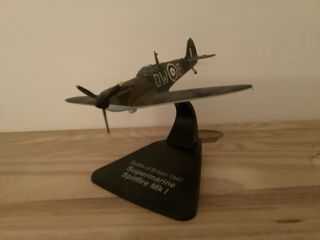 Battle Of Britain Model Plane Supermarine Spitfire Mk 1 Vgc