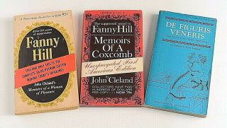 Fanny Hill,  Memoirs Of A Coxcomb J.  Cleland,  De Figuris Veneris,  Forberg Erotica
