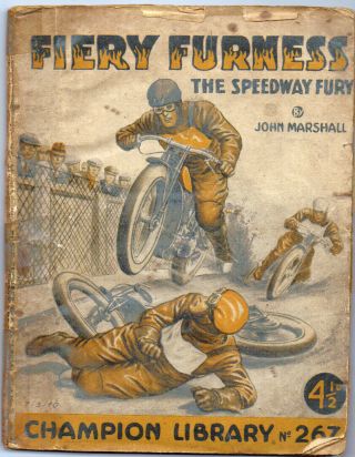 Skid Marks.  Vintage Fiery Furnace Speedway Softback Book