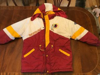 Vintage Pro Player Washinton Redskins Jacket Sz Large 1994