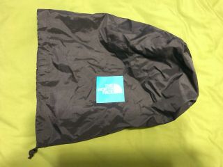 Exc Vintage Black The North Face Sleeping Bag Nylon Cover Carry Made Usa Tnf