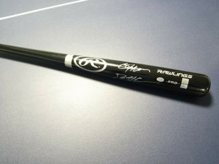 Bo Jackson Deion Sanders Autographed Signed Oml Baseball Bat Players Holo