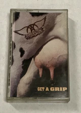 Vintage Aerosmith - Get A Grip - Cassette Tape
