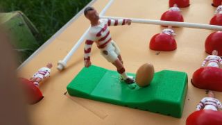 Vintage Subbuteo International Edition Table Rugby Set 2