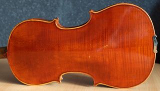 Old Violin 4/4 Geige Viola Cello Fiddle Label Albertus Blanchi