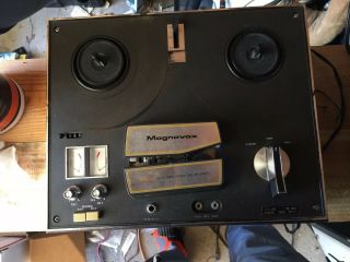 Vintage Magnavox 1k8875 4 Track Reel To Reel Player/recorder