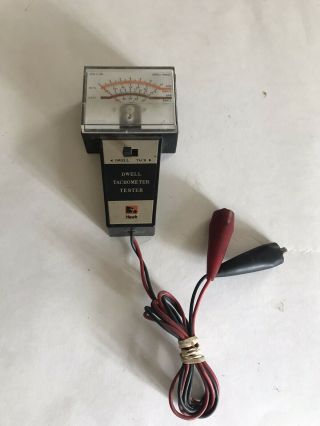 Vintage Dwell Tachometer Tester / Hawk