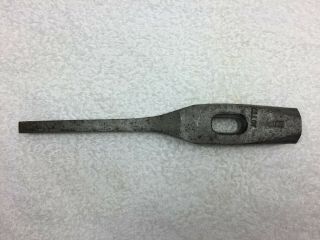 Vintage Warwood Alloy Blacksmith/anvil/forge 12” Tapered Square Punch Hammer