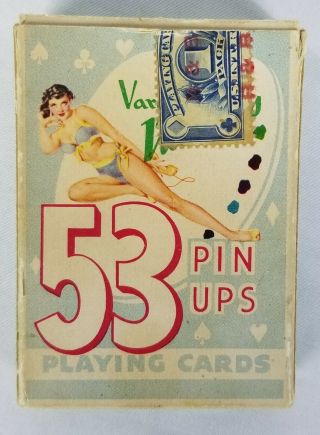 Vintage Playing Cards - Vargas 53 Pin - Up Girls Vanities Deck