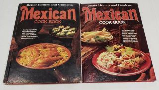 Vintage Better Homes And Gardens Mexican Cookbooks Collectors Set
