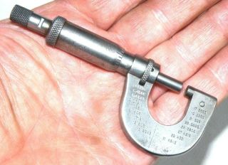 Vintage Small 0 - 1/2 Inch Micrometer