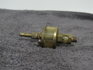 Vintage Oil Rite Brass Drip Oiler Hit And Miss