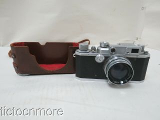 Vintage Canon Camera No.  30008 Camera W/ Canon Serenar Lens F:1.  9 50mm