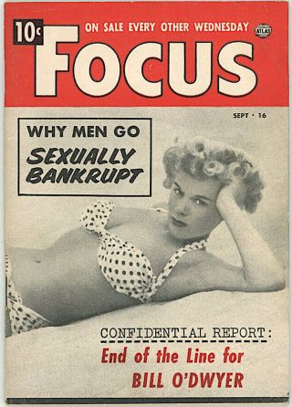 Sep 16 1953 Exploitation Mini Mag Focus Barbara Osterman Cover Marlon Brando