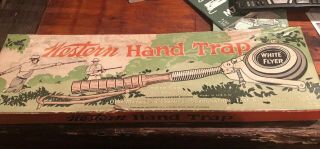 Vintage Western Hand Trap Clay Pigeon Skeet Thrower