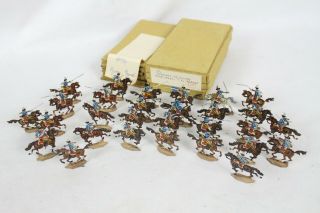 29 Vintage Tin Flats Zinnfiguren Lead War Scholtz Soldier German Horses Folk Art
