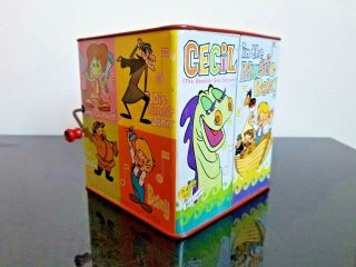 Vintage Pop - Up Box Beany And Cecil,  Mattel 1961 In