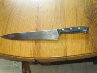 Vtg F Dick Chefs Knife 8 4447 26 10 " Blade Kitchen Germany Superior High Carbon