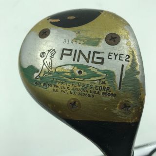 Vintage Karsten Ping Eye 2 Golf Club 1 Fairway Wood & Golf Pride Tour Wrap Grip