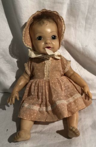 Vintage Linda Baby Doll/terri Lee 10 " Tagged Outfit Dollene