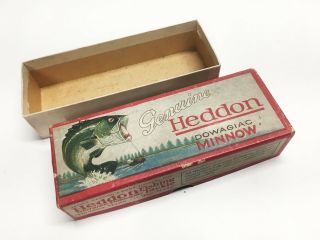 Vintage Heddon - Dowagiac 139r Minnow Fishing Lure Box Only