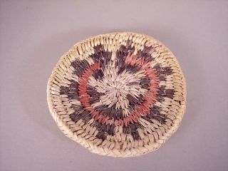 Vintage Navajo Miniature Wedding Basket Circa 1930 