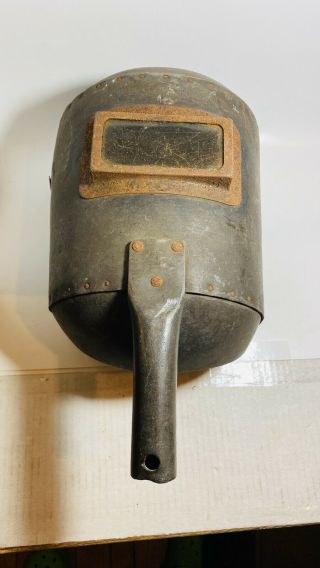 Vintage Welding Mask Helmet Handle
